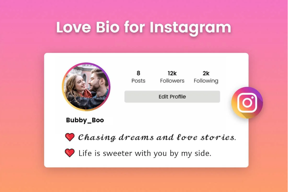 200+ Love Bio for Instagram: Best, Romantic, Heart Touching Love Bios
